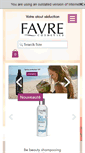 Mobile Screenshot of favre-cosmetics.com